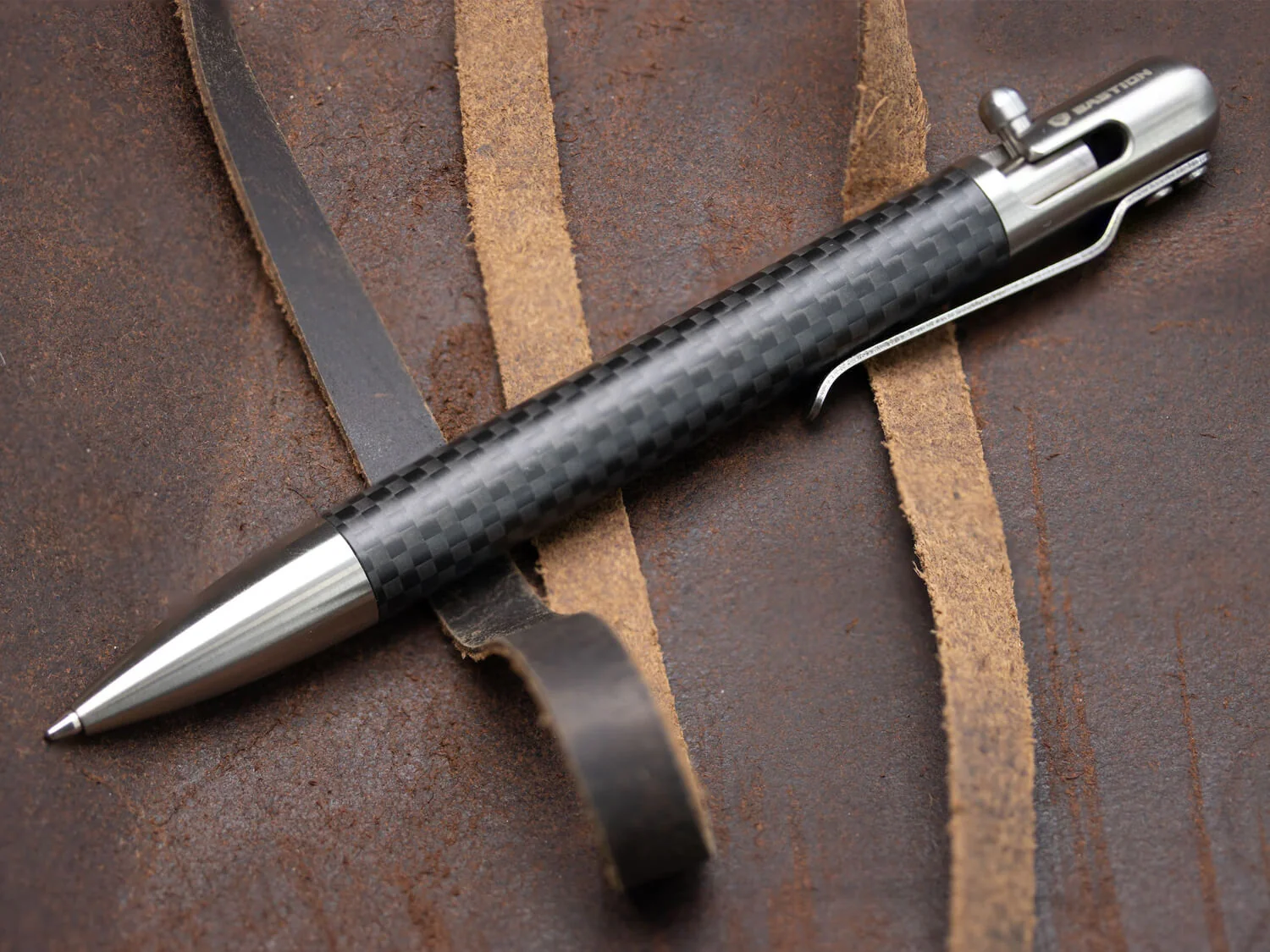 Bastion Bolt-Action Carbon Fiber Pen - Image 4
