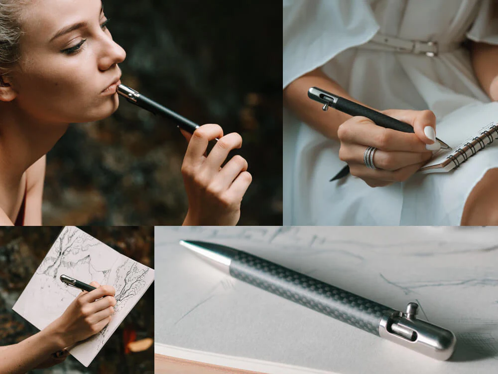 Bastion Bolt-Action Carbon Fiber Pen - Image 6