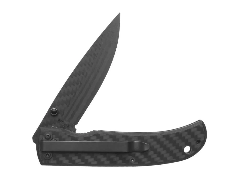 Benchmark Wildwind Linerlock Carbon Fiber Pocketknife - Image 3
