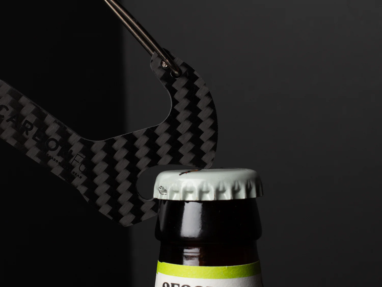 CarbonFG Carabiner Bottle Opener - Image 3