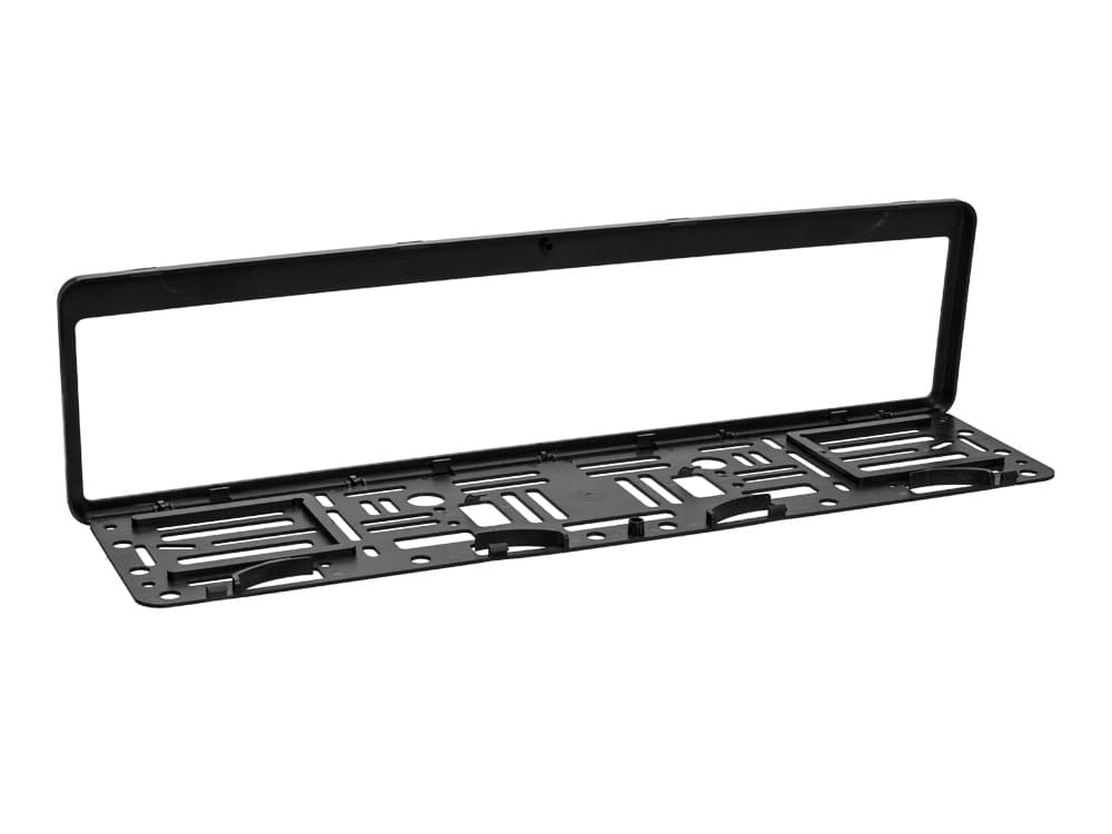 Carbon Fiber Euro License Plate Frame - Gloss Finish - Image 4