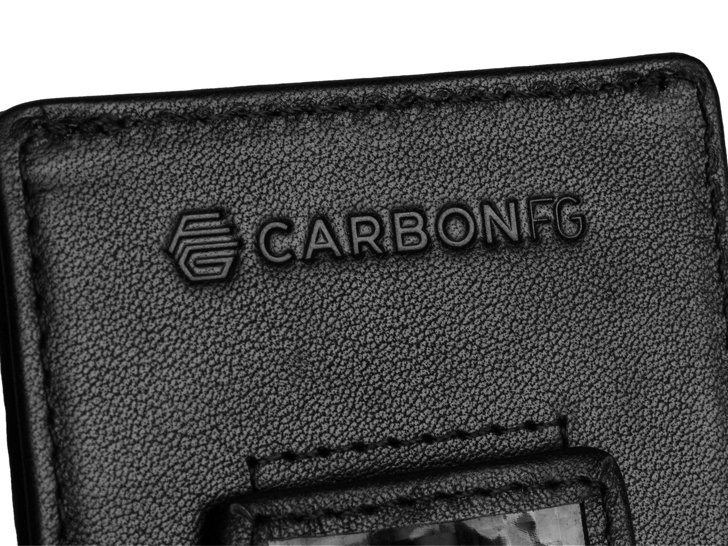 CarbonFG Carbon Fiber & Leather Money Clip Wallet - Image 6