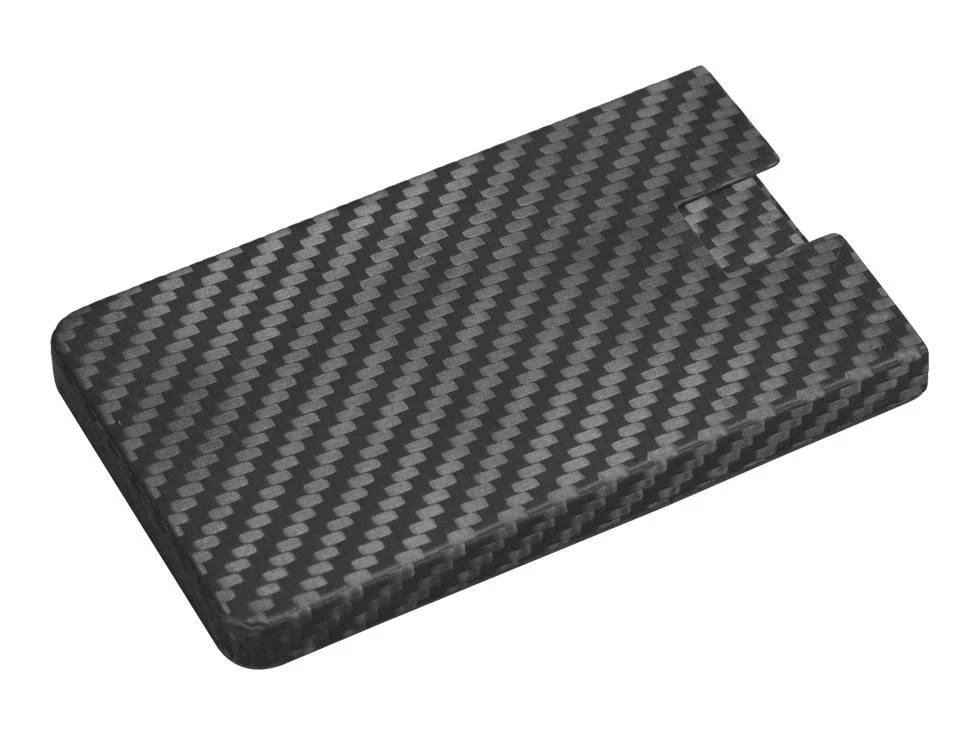 Carbon Touch Carbon Fiber Business Card Holder - Image 3