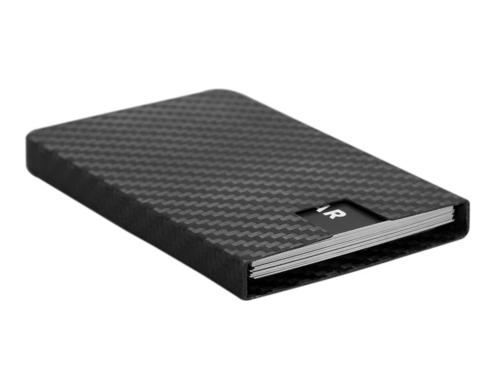 Carbon Touch Carbon Fiber Business Card Holder - Image 4