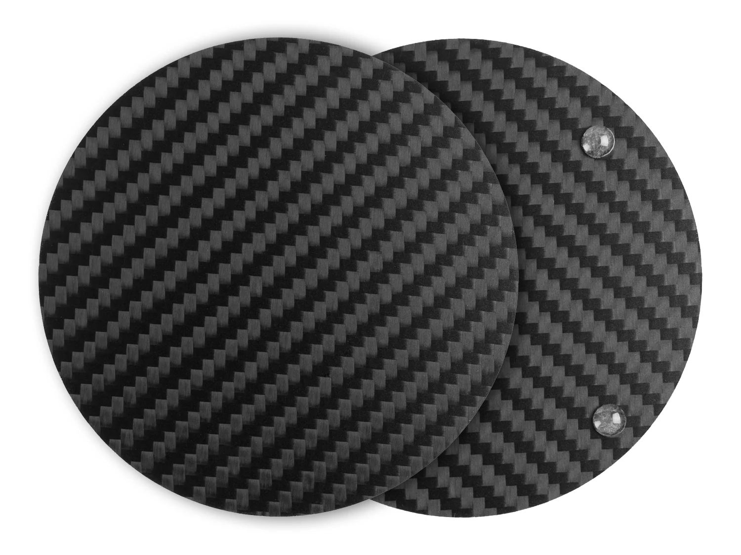 CarbonFG Carbon Fiber Coaster Set - Image 3