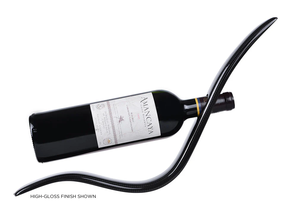 Dobreff Design Carbon Fiber Wine Bottle Holder - Image 3