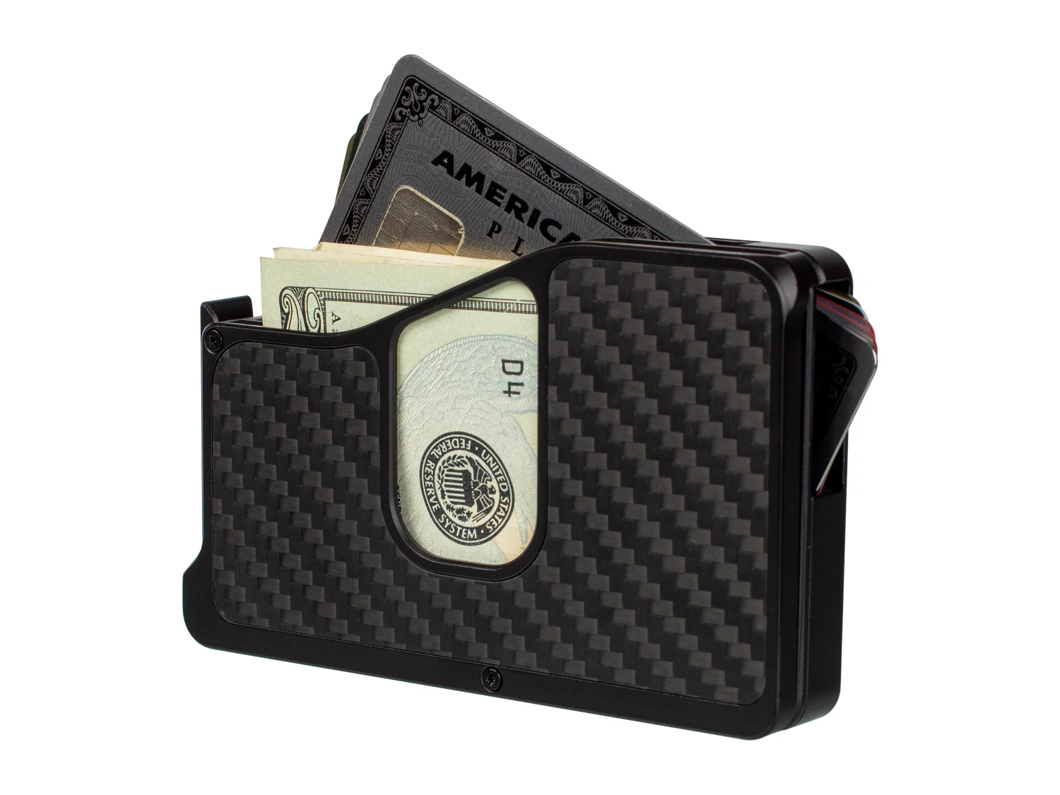 Fantom X Carbon Fiber Fan-Out Wallet with Cash Holder - Image 2