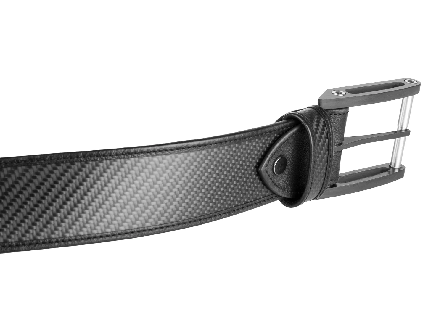 Carbon Six Carbon Fiber & Leather Belt - Image 4