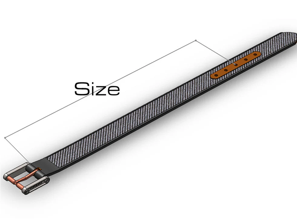 Carbon Six Carbon Fiber & Leather Belt - Image 5