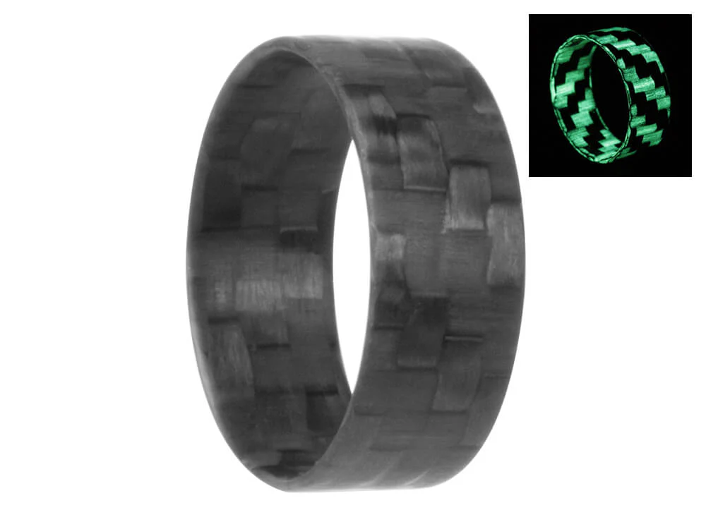 Lumineer Carbon Fiber Glow Ring