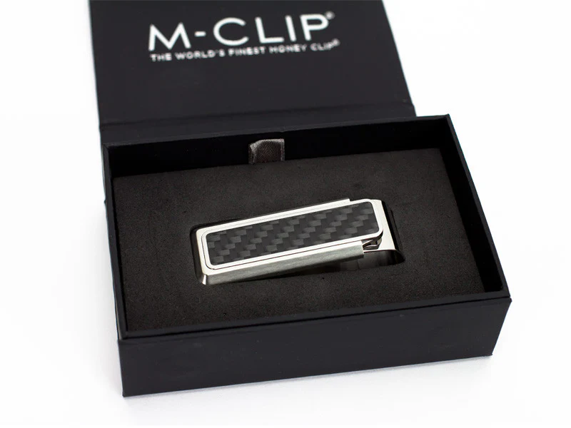 M-Clip Stainless Steel and Carbon Fiber Money Clip - Image 6