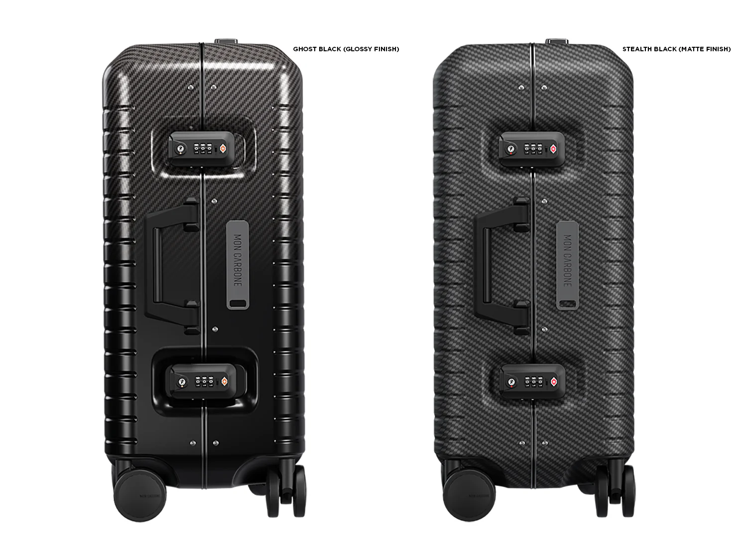 MON CARBONE BLACKDIAMOND Carbon Fiber Carry-On Luggage - Image 3