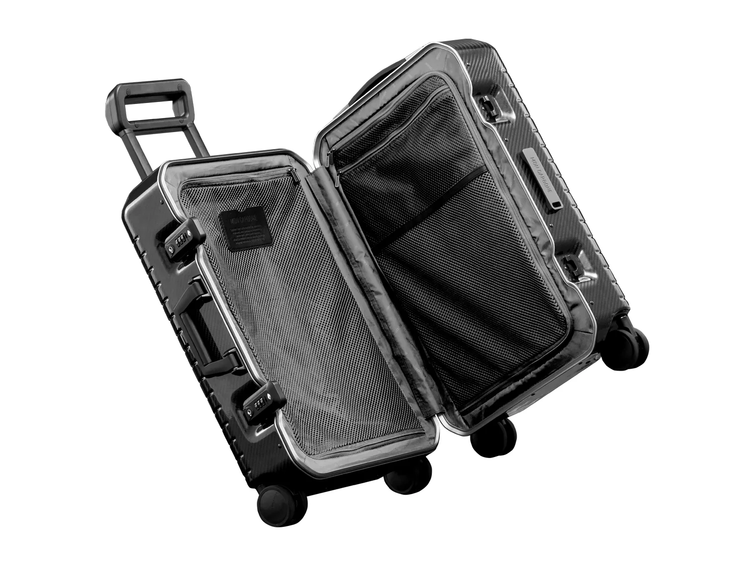 MON CARBONE BLACKDIAMOND Carbon Fiber Carry-On Luggage - Image 4
