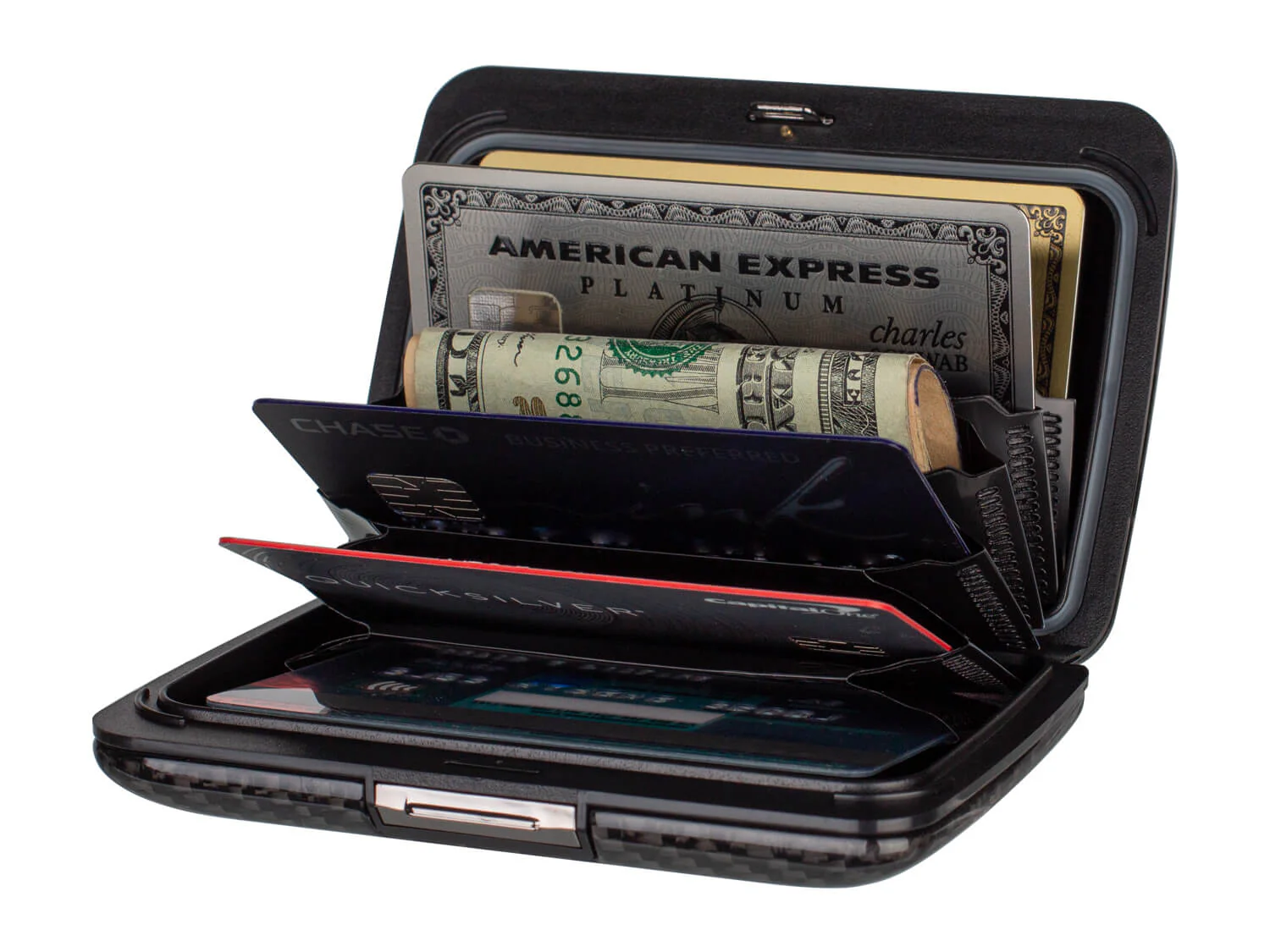 Ogon Smart Case Oslo / Twill Carbon Fiber Wallet - Image 8