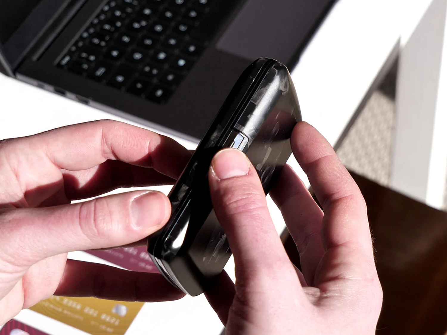 Ogon Smart Case Oslo / Forged Carbon Fiber Wallet - Image 6