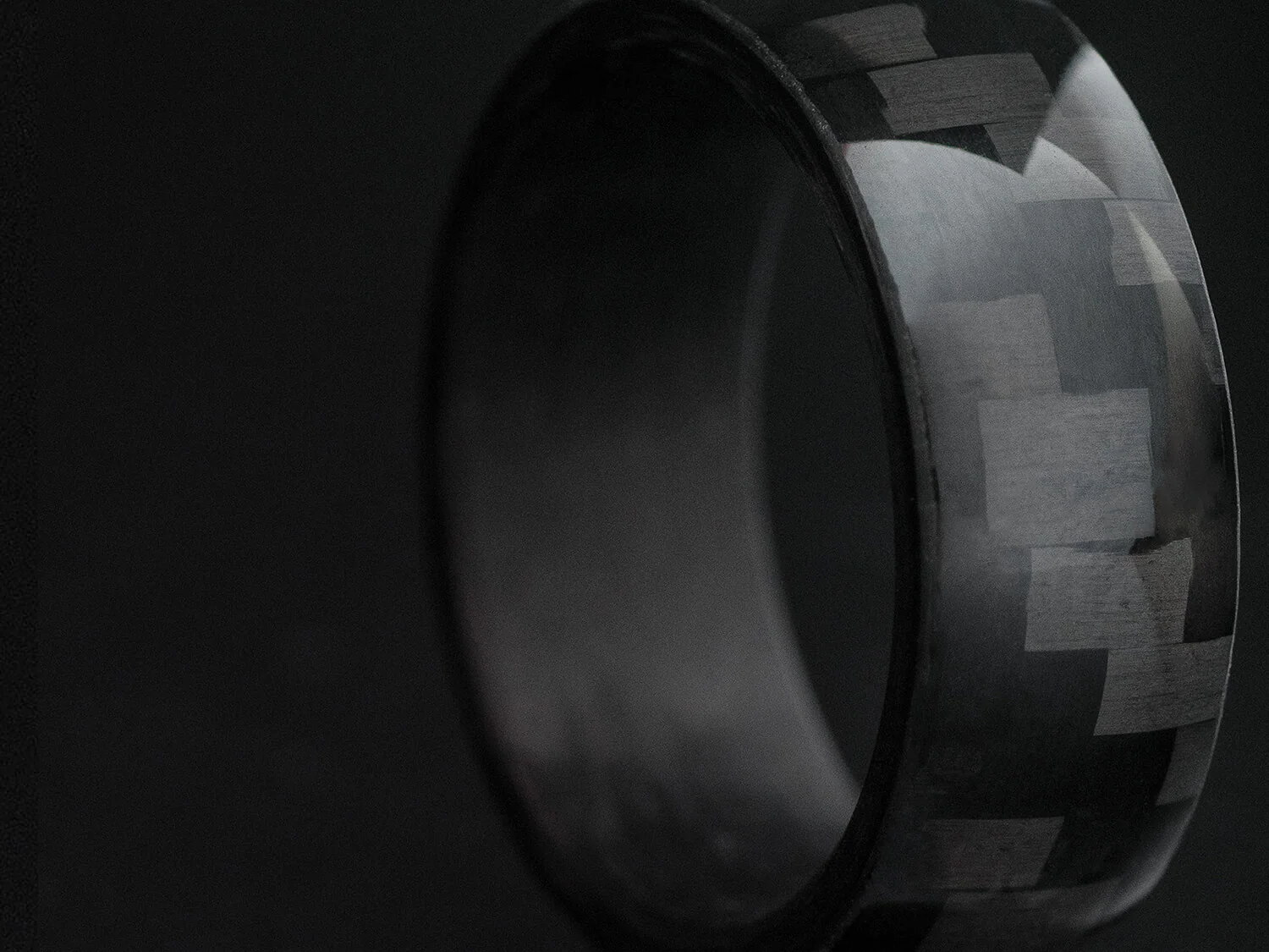 Oliver Paul Brookline Carbon Fiber Ring - Image 4