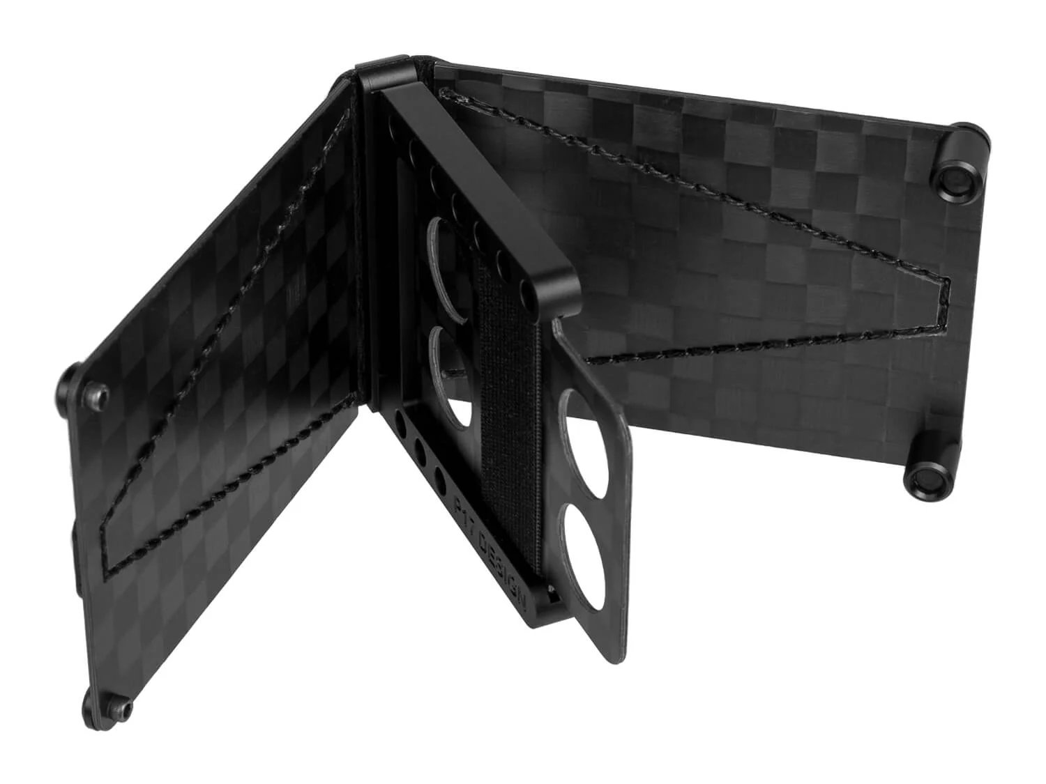 P17 Carbon Fiber Bifold Wallet / Black - Image 5