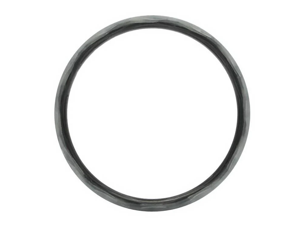 Silverback Carbon Fiber & Silver Fiberglass Ring - Image 2