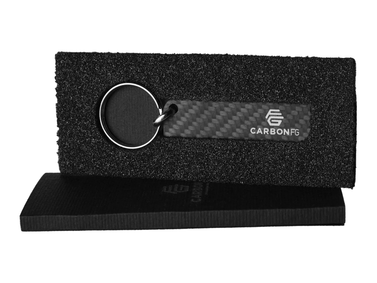 CarbonFG Solid Carbon Fiber Key Tag - Image 3