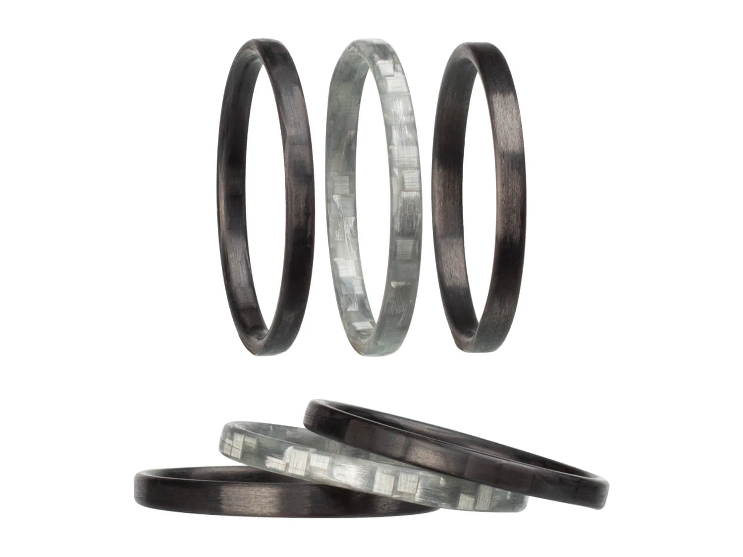 Stackable Carbon Fiber Rings