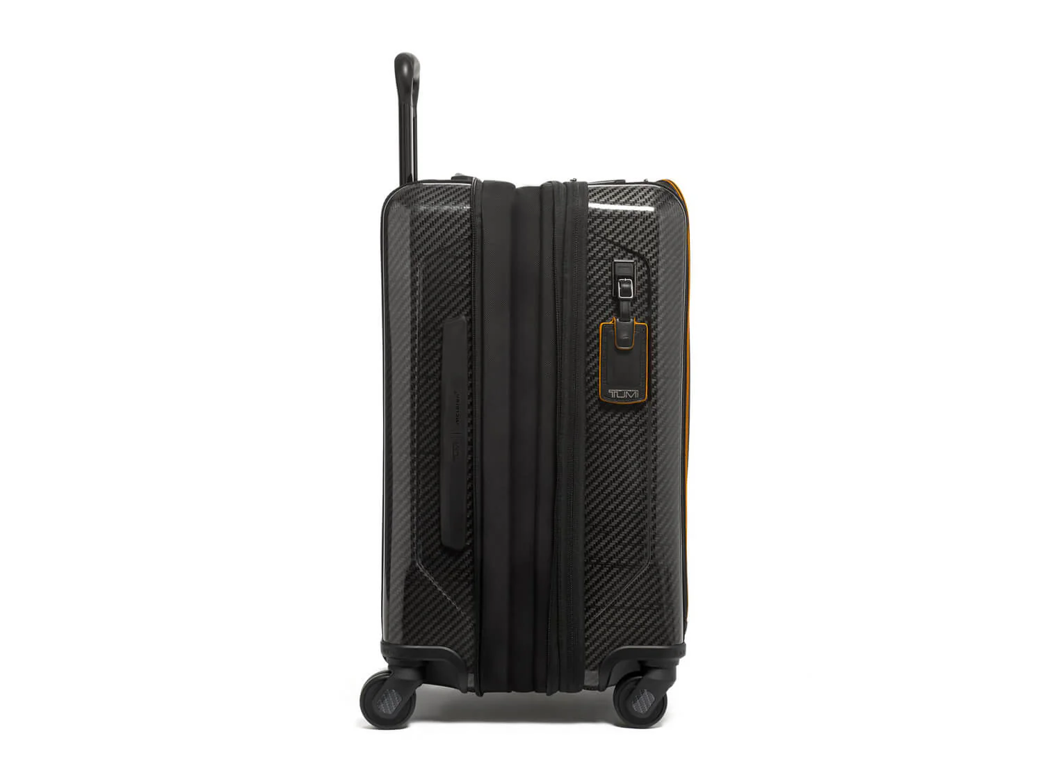 TUMI x McLaren Aero International Expandable 4 Wheel Carry-On / Black with Papaya - Image 5