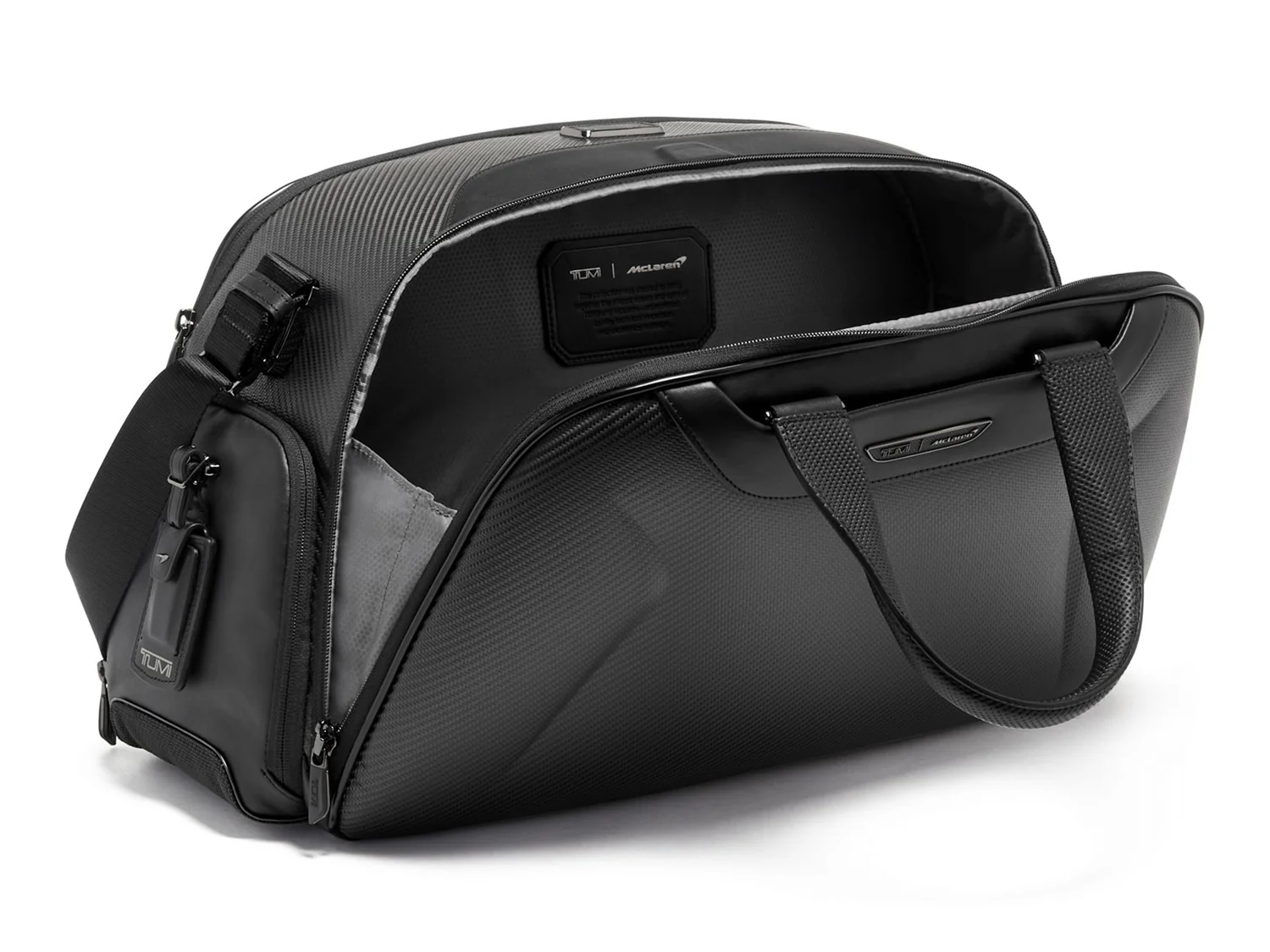TUMI x McLaren Quantum Duffel Bag - Black Edition - Image 3