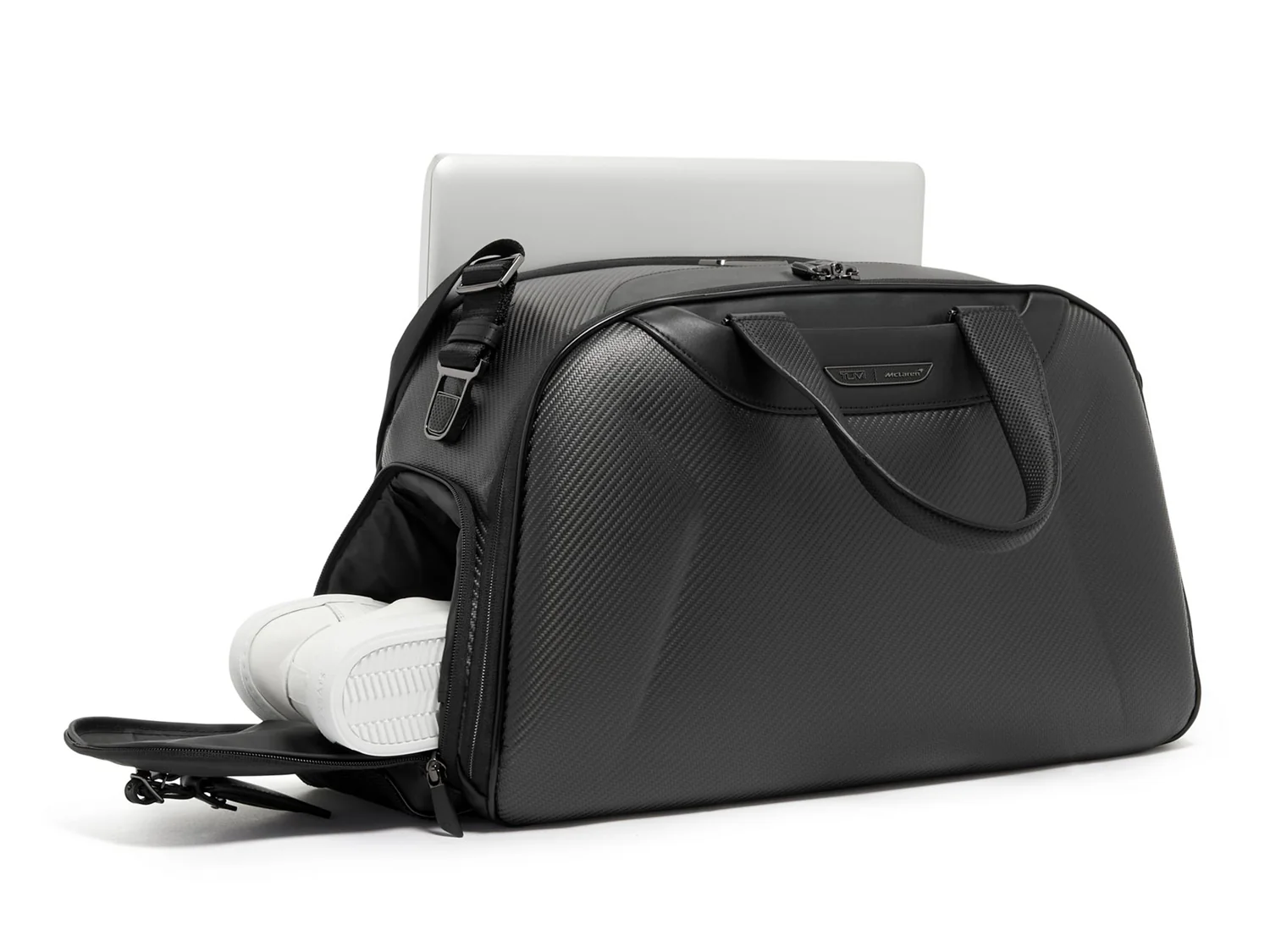 TUMI x McLaren Quantum Duffel Bag - Black Edition - Image 4