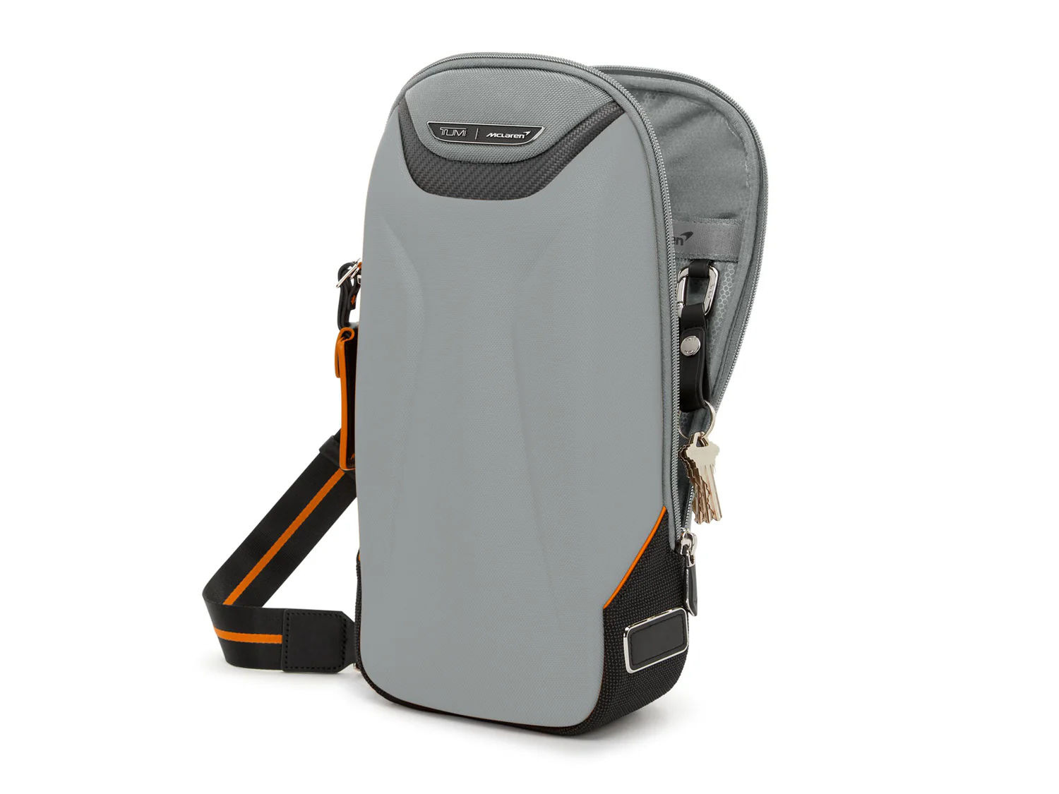 TUMI x McLaren Torque Sling - Super Grey - Image 4