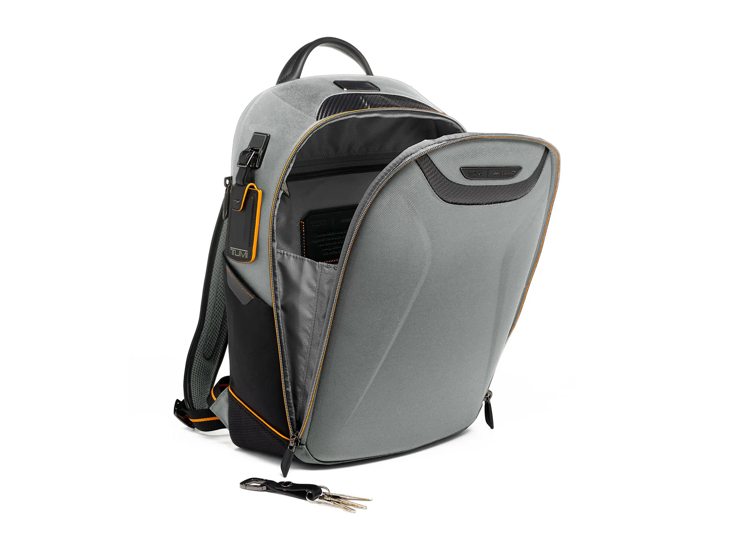 TUMI x McLaren Velocity Backpack - Super Grey - Image 3