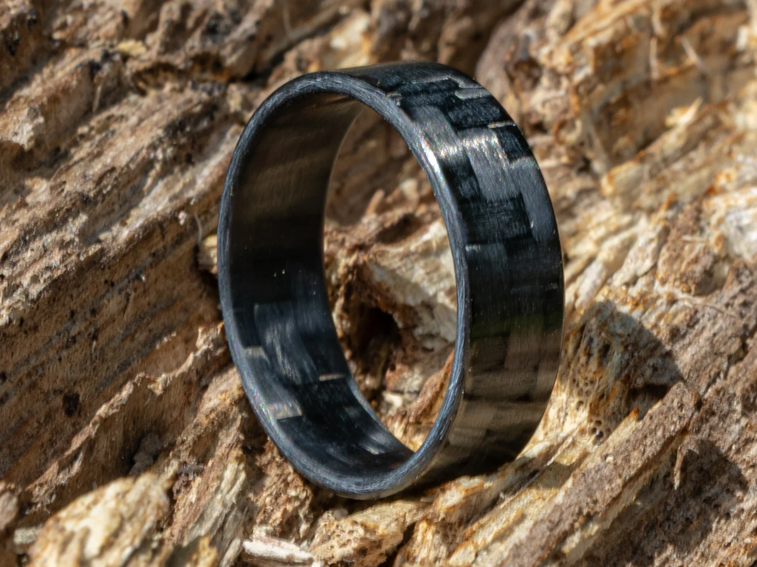 CarbonFG Ultra Original Carbon Fiber Ring - Carbon Fiber / Twill Weave / 6mm - Image 3
