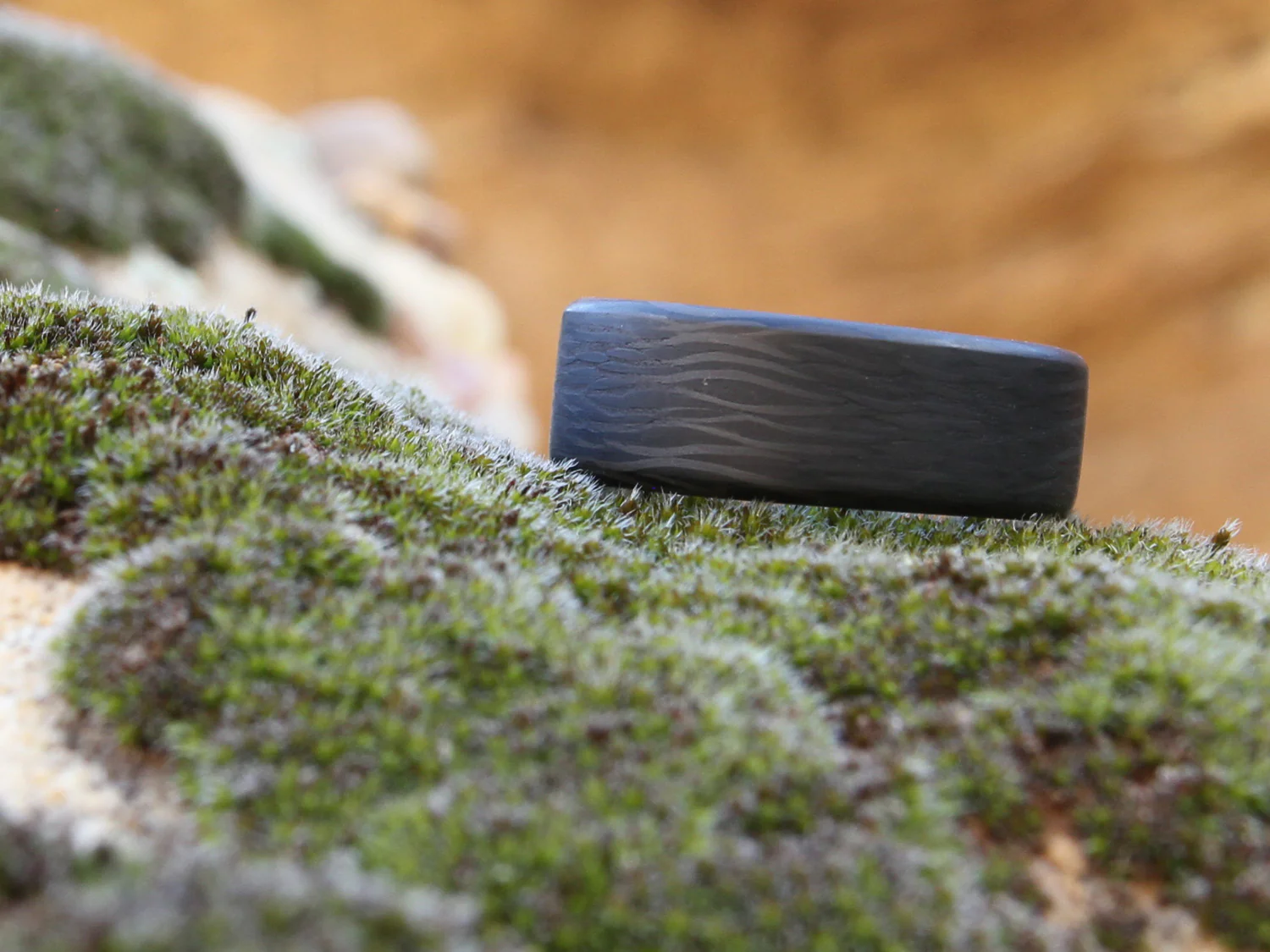 Wave Carbon Fiber Ring - Image 3