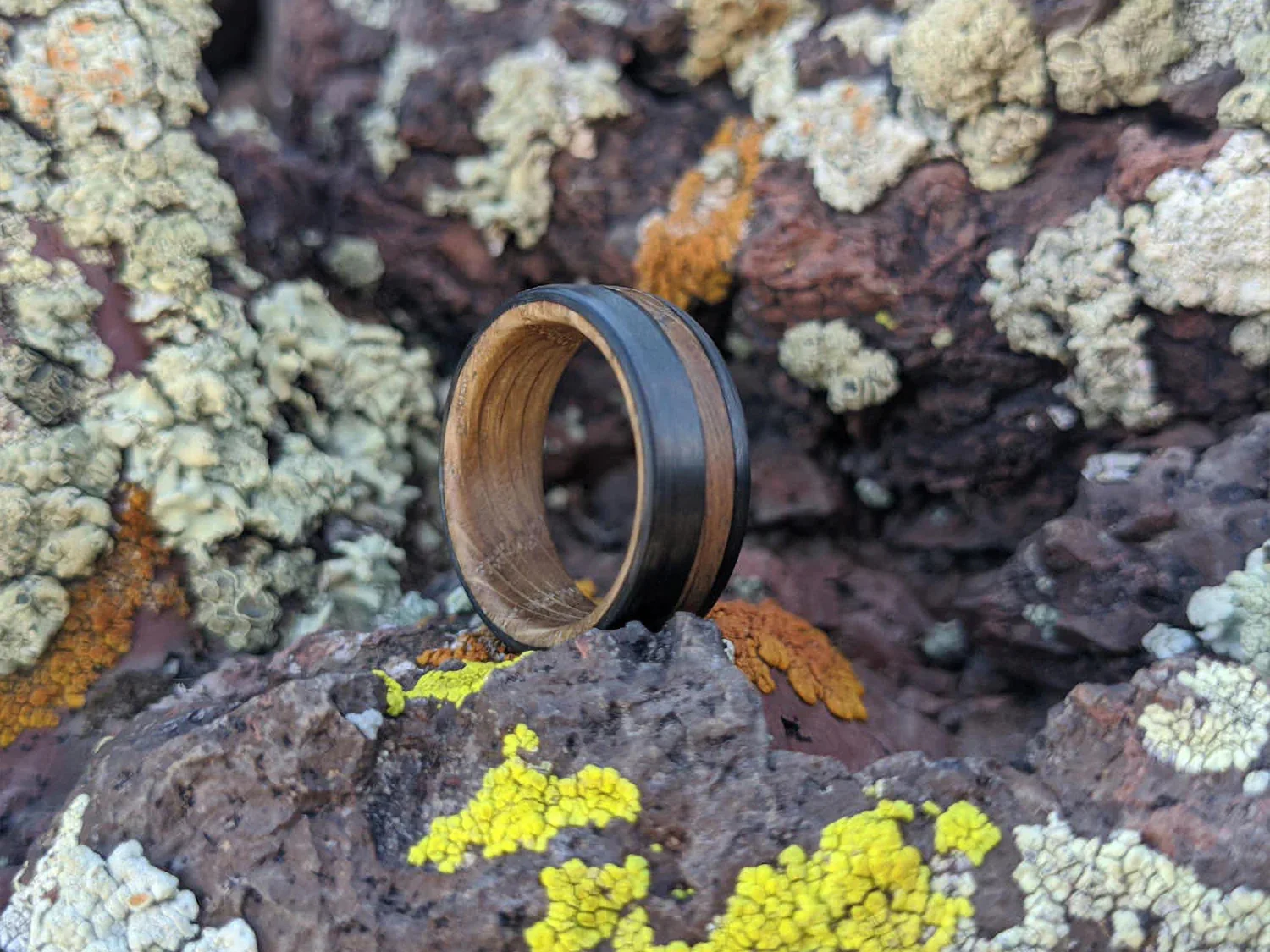 Wrangler Whiskey Barrel & Carbon Fiber Ring - Image 3
