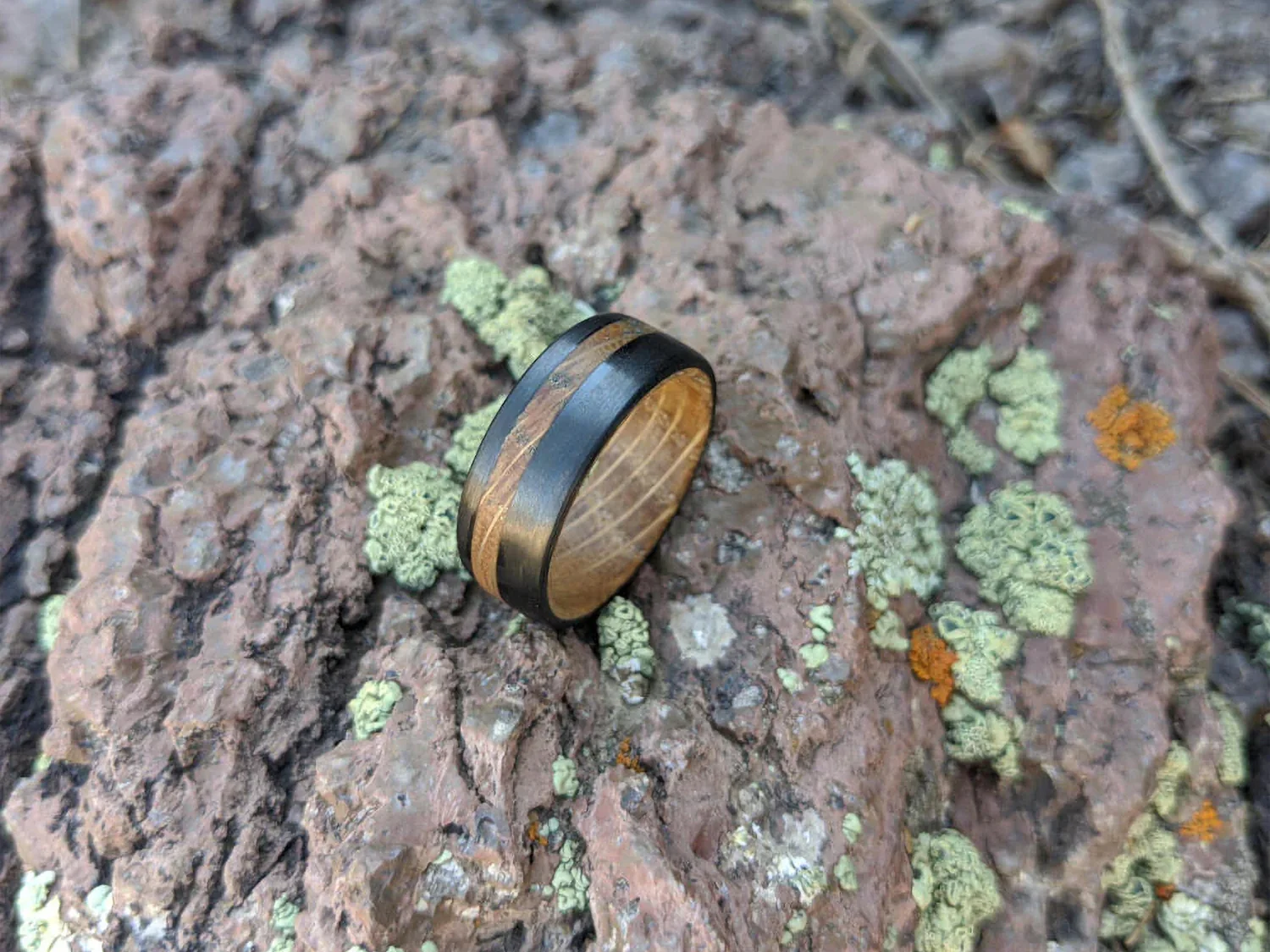 Wrangler Whiskey Barrel & Carbon Fiber Ring - Image 4